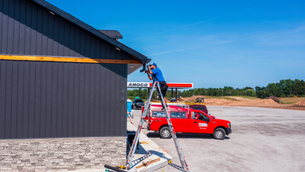 Seamless Gutter Installation